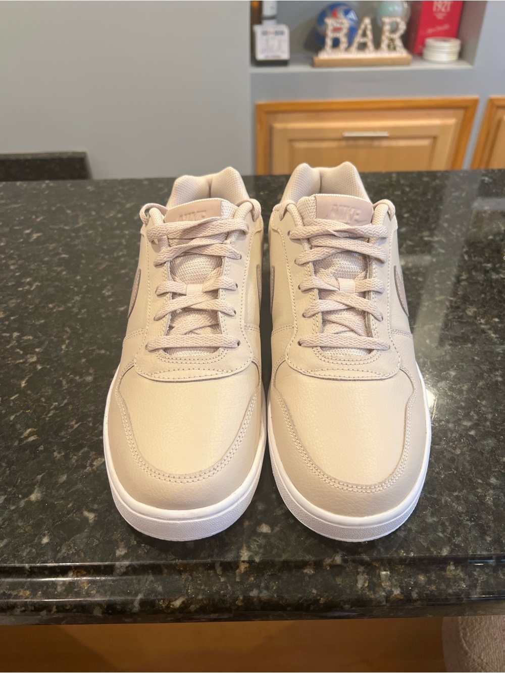 Nike Women's Neutral Beige Low-Top Sneakers
